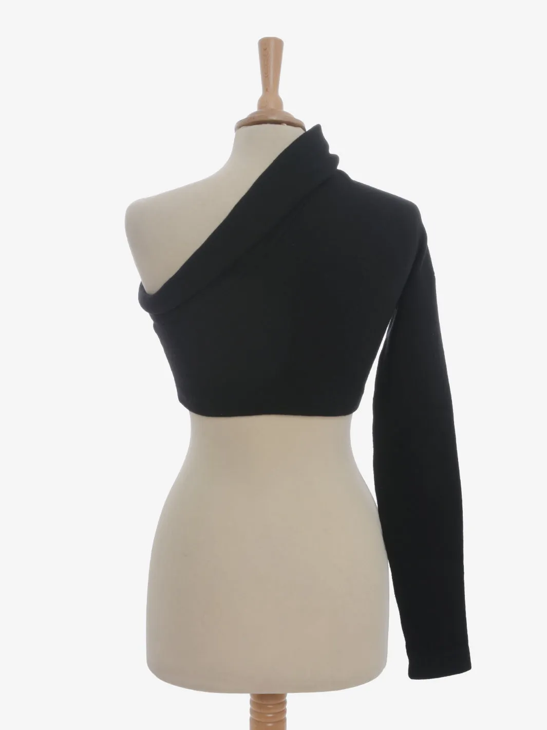 Romeo Gigli One-shoulder Wool Top - 80s