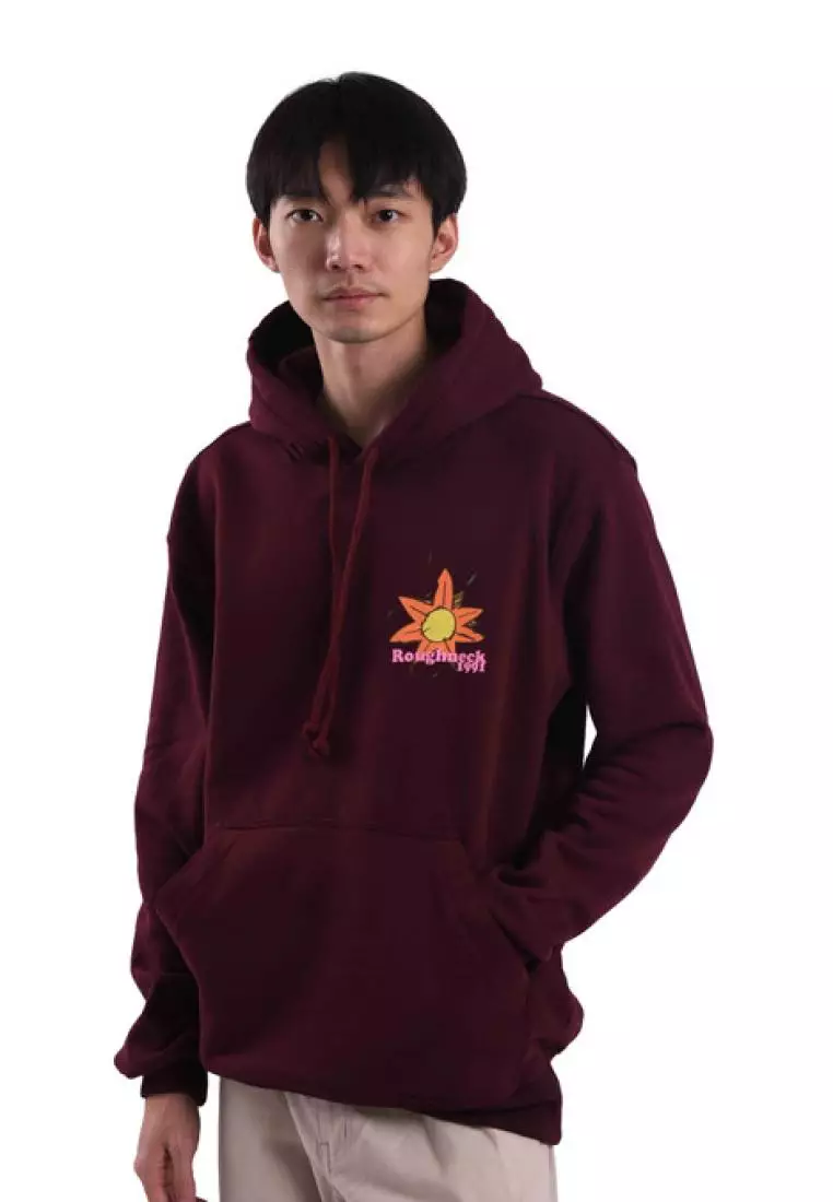 Roughneck 1991 Roughneck H099 Maroon Childhood Hoodie