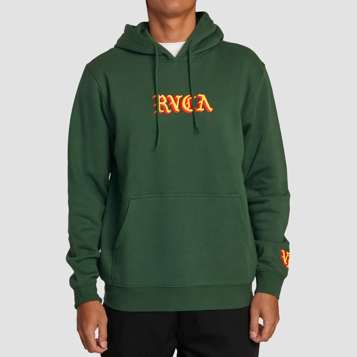 RVCA Del Toro Pullover Hoodie College Green