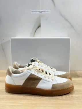 Saint Sneakers Uomo Sail Club Pelle Bianca Casual Shoes Made In Italy