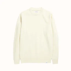 Sigfred Lambswool Sweater - Ecru