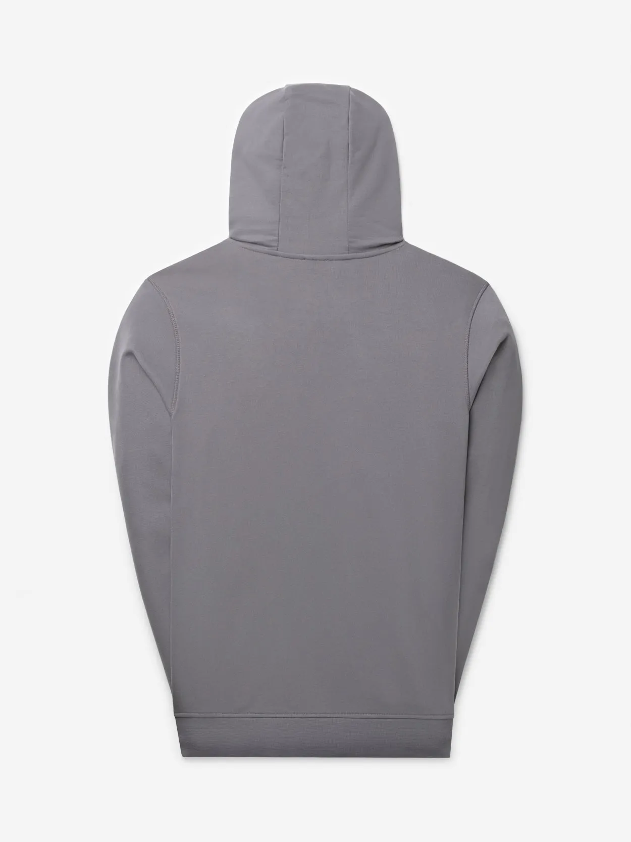 Slim-Fit Metal Hoodie | Steel Gray