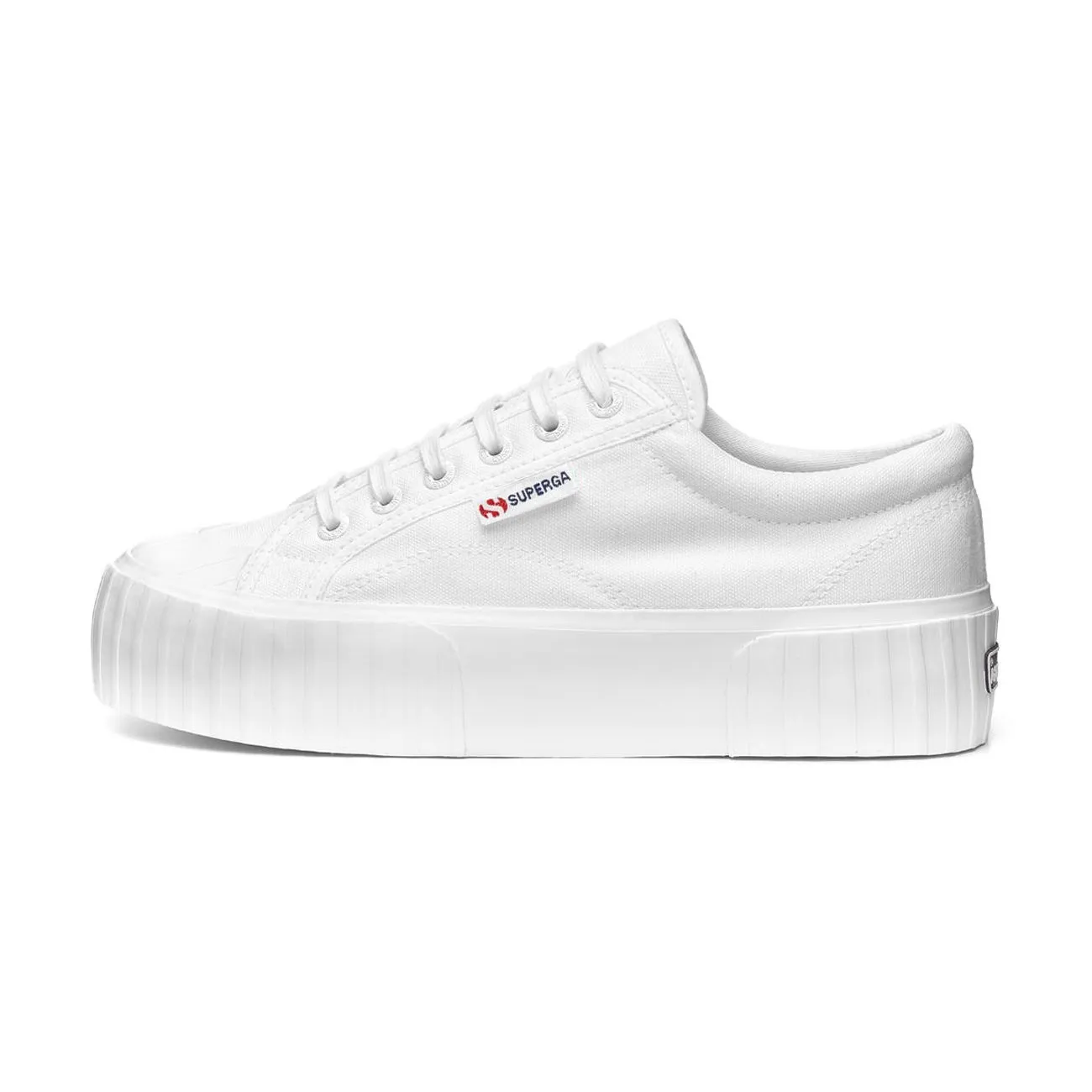 SNEAKERS 2631 STRIPE PLATFORM Donna White Avorio