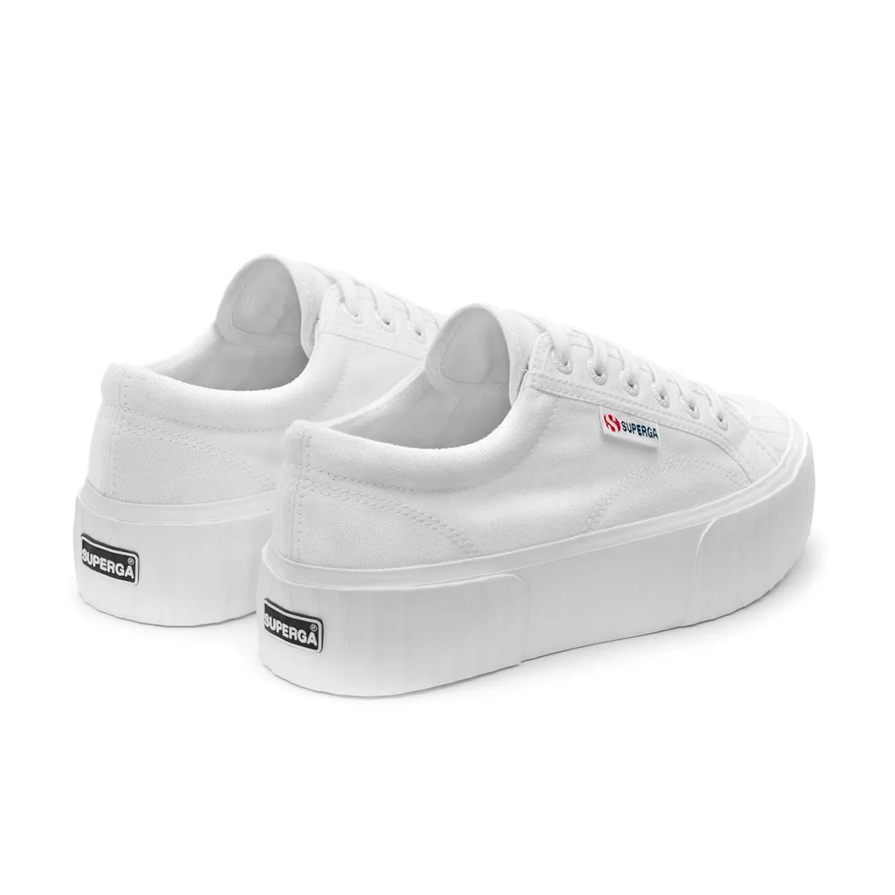 SNEAKERS 2631 STRIPE PLATFORM Donna White Avorio