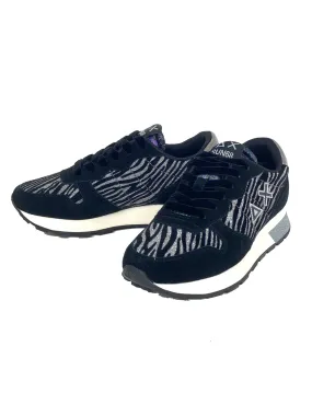 SNEAKERS ANIMALIER NERE Z41204 ALLY ANIMAL SOUL