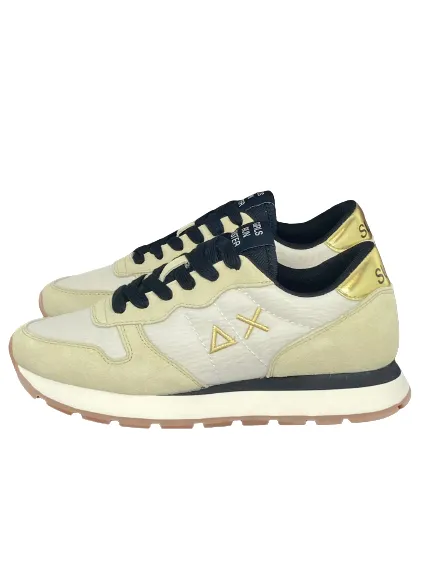 SNEAKERS BIANCO PANNA Z42202 ALLY GOLD