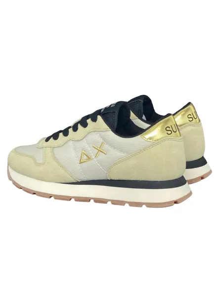 SNEAKERS BIANCO PANNA Z42202 ALLY GOLD