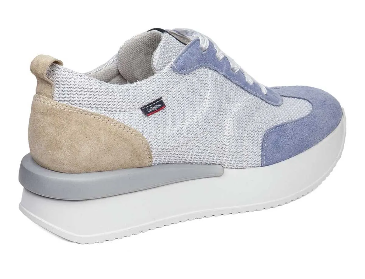 SNEAKERS CALLAGHAN DONNA PESCA  CIELO/BLANCO DINA 51200