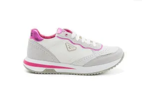 SNEAKERS KEYS DONNA WHITE FUXIA K-9232 K8448