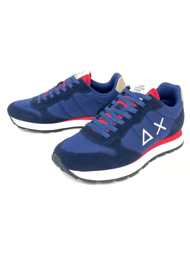 SNEAKERS UOMO BLU Z41101 TOM SOLID NYLON