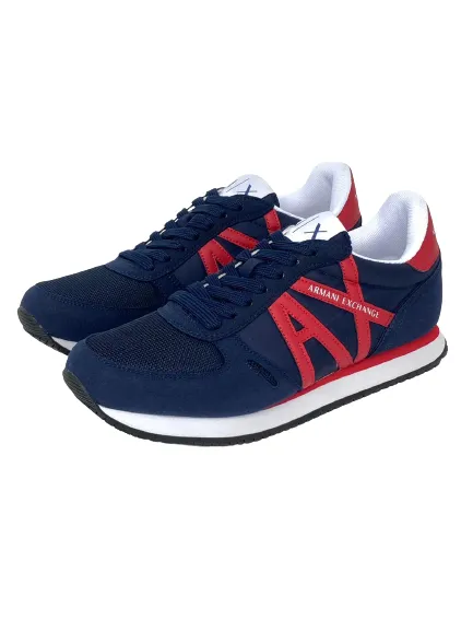 SNEAKERS UOMO BLU/ROSSE XUX017 XCC68