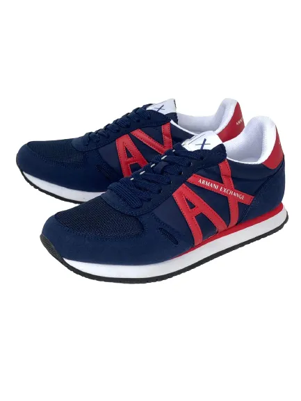 SNEAKERS UOMO BLU/ROSSE XUX017 XCC68