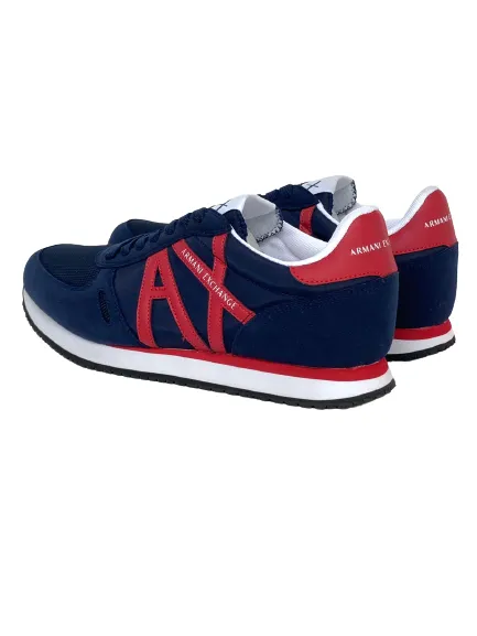 SNEAKERS UOMO BLU/ROSSE XUX017 XCC68