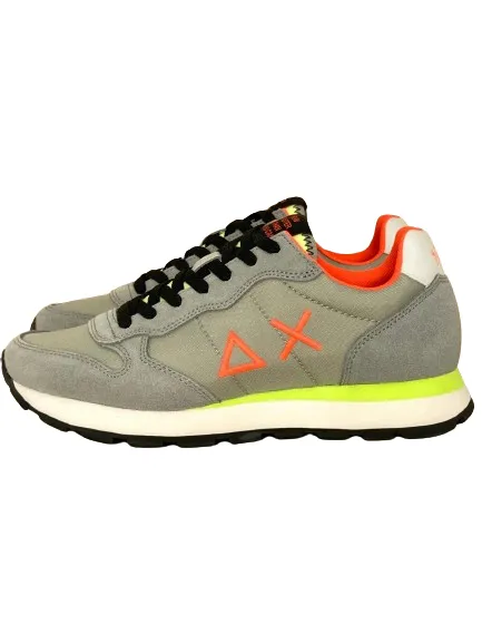 SNEAKERS UOMO GRIGIE Z34102 TOM FLUO