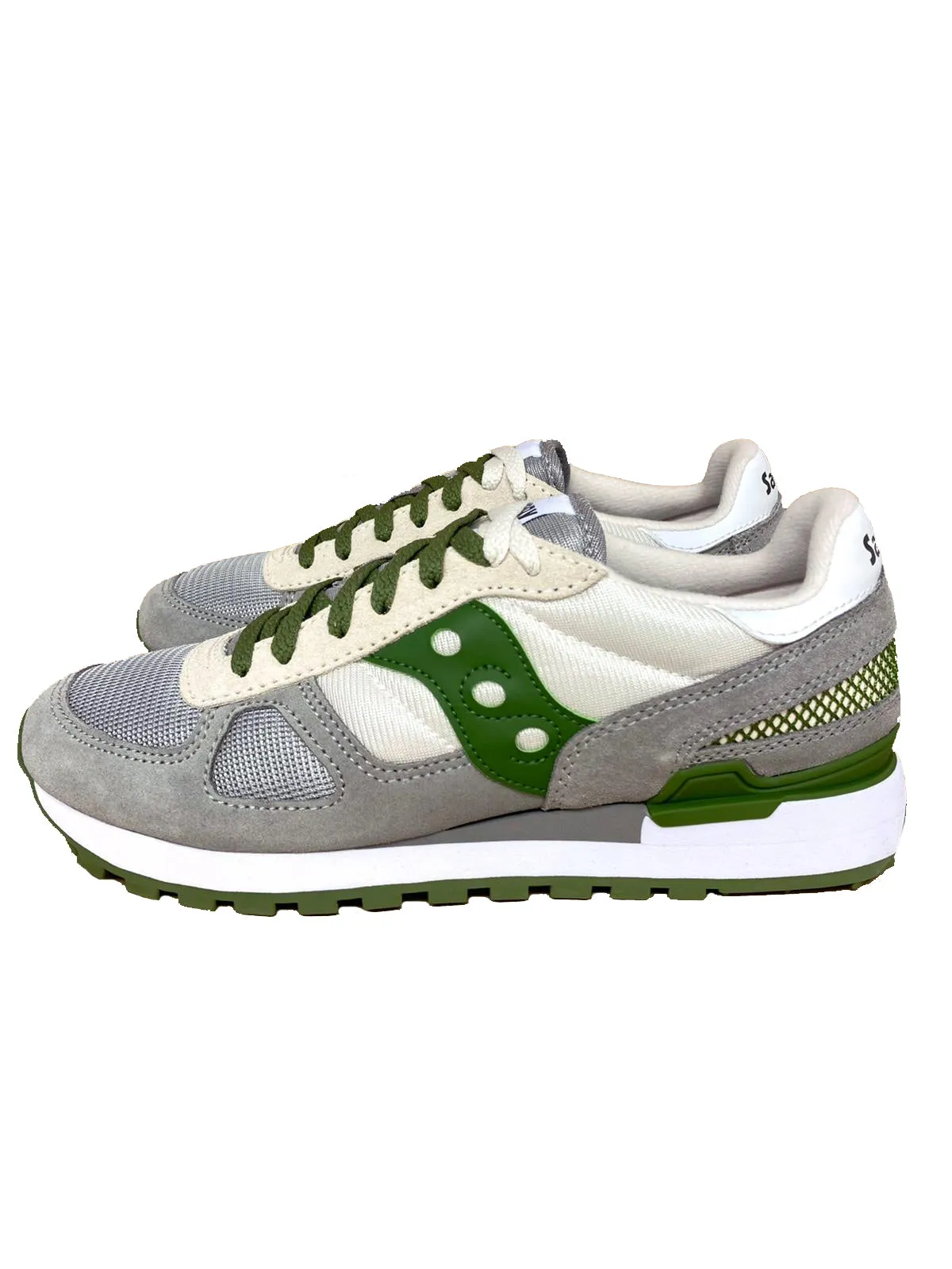 SNEAKERS UOMO GRIGIO/VERDE S2108-789 SHADOW ORIGINAL