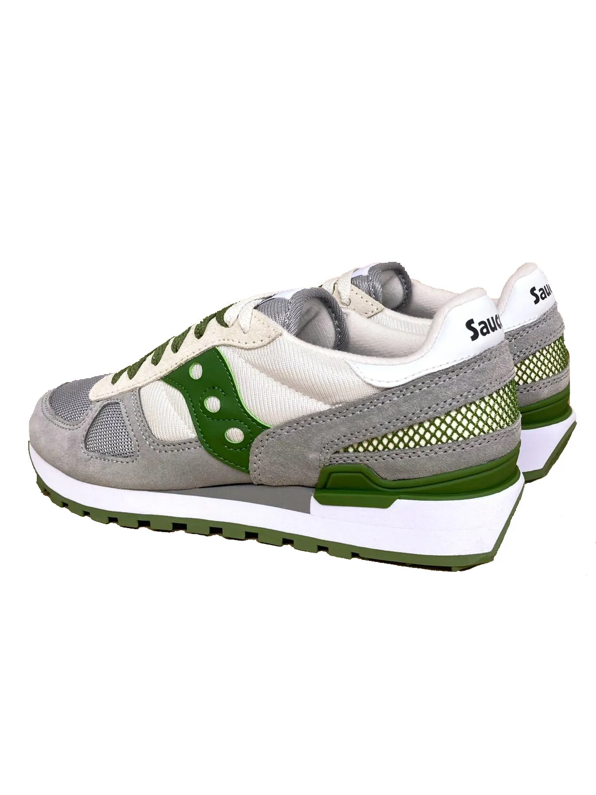 SNEAKERS UOMO GRIGIO/VERDE S2108-789 SHADOW ORIGINAL