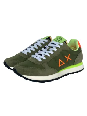 SNEAKERS UOMO MILITARE Z32102 TOM FLUO