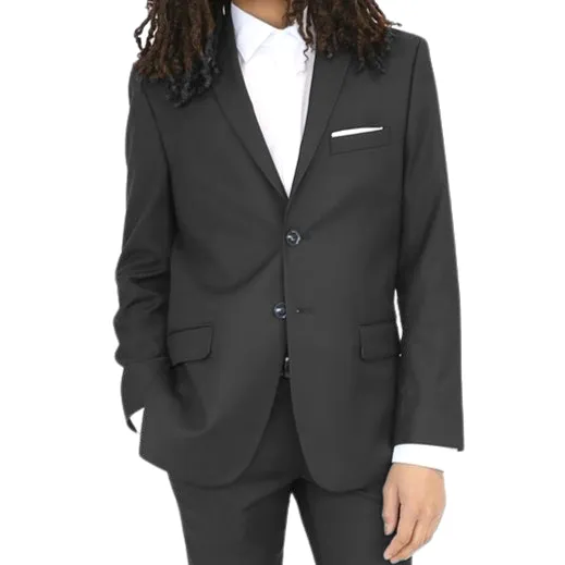 Tallia Boys Skinny Black Suit Separates