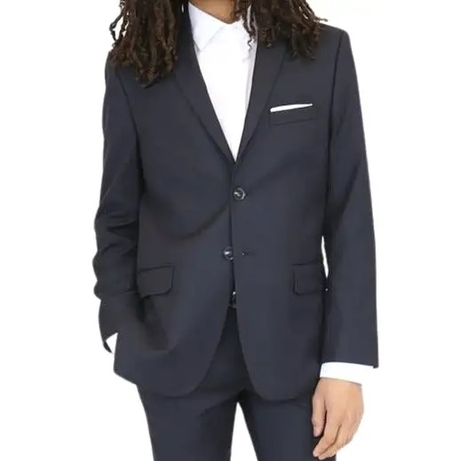 Tallia Boys Skinny Navy Suit Separates