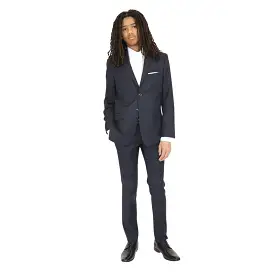 Tallia Boys Skinny Navy Suit Separates