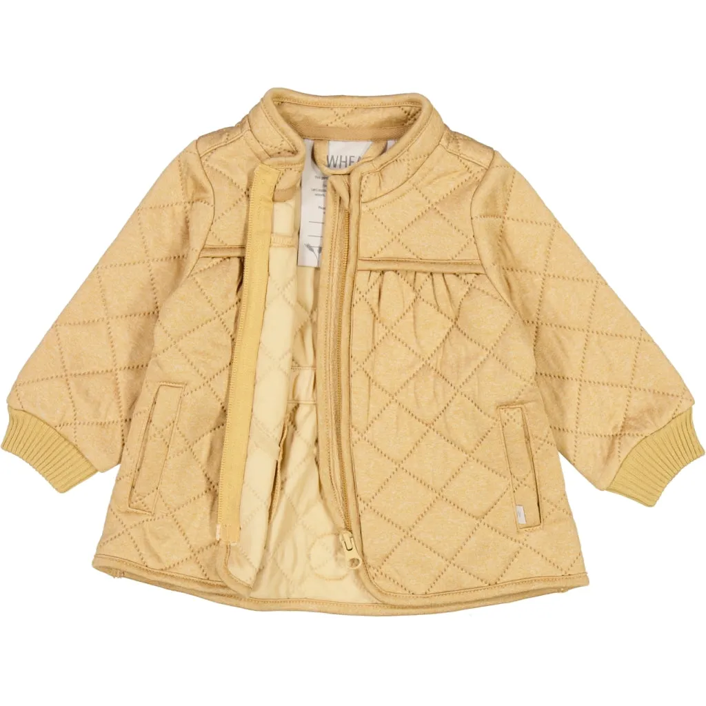 Thermo Jacket Thilde | Baby - yellow melange