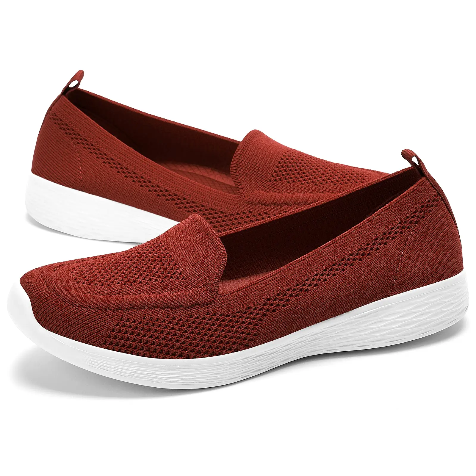 Tiosebon Women's Slip on Loafer Shoes