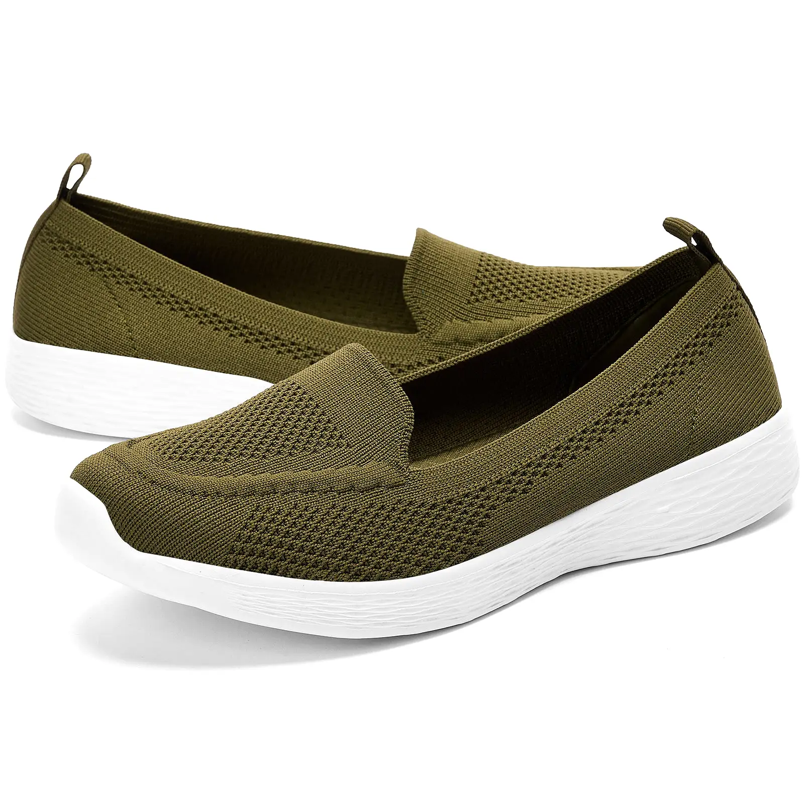 Tiosebon Women's Slip on Loafer Shoes