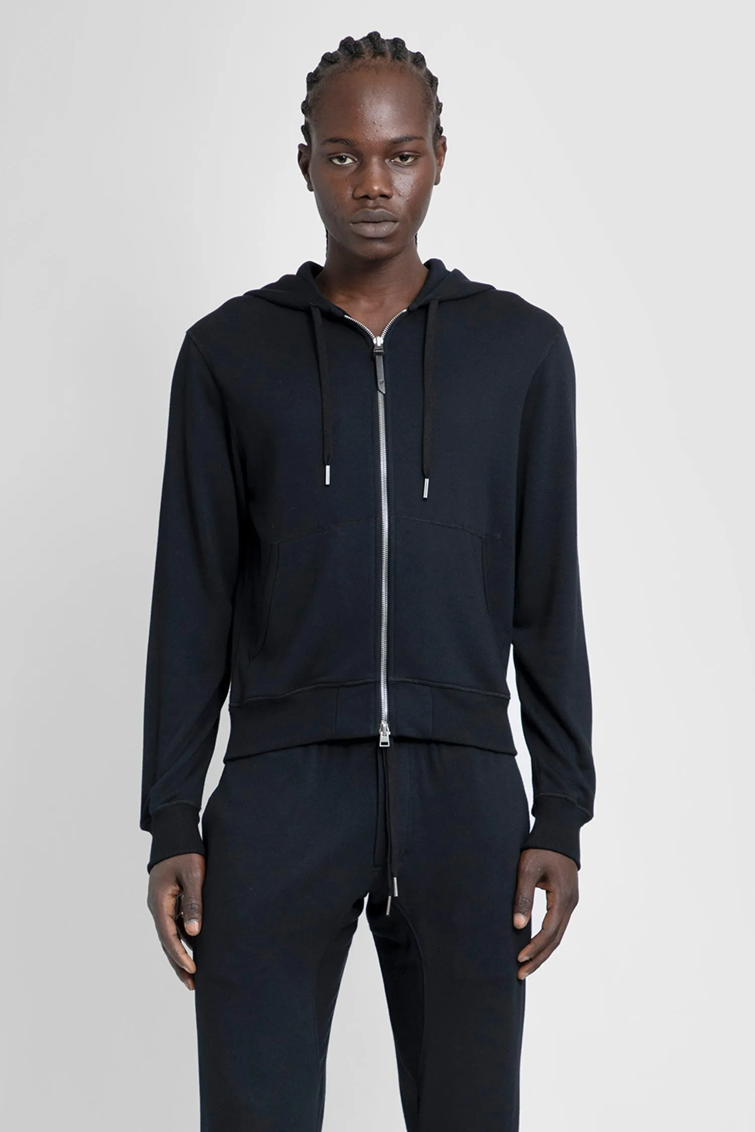 TOM FORD  |Long Sleeves Plain Cotton Designers Hoodies