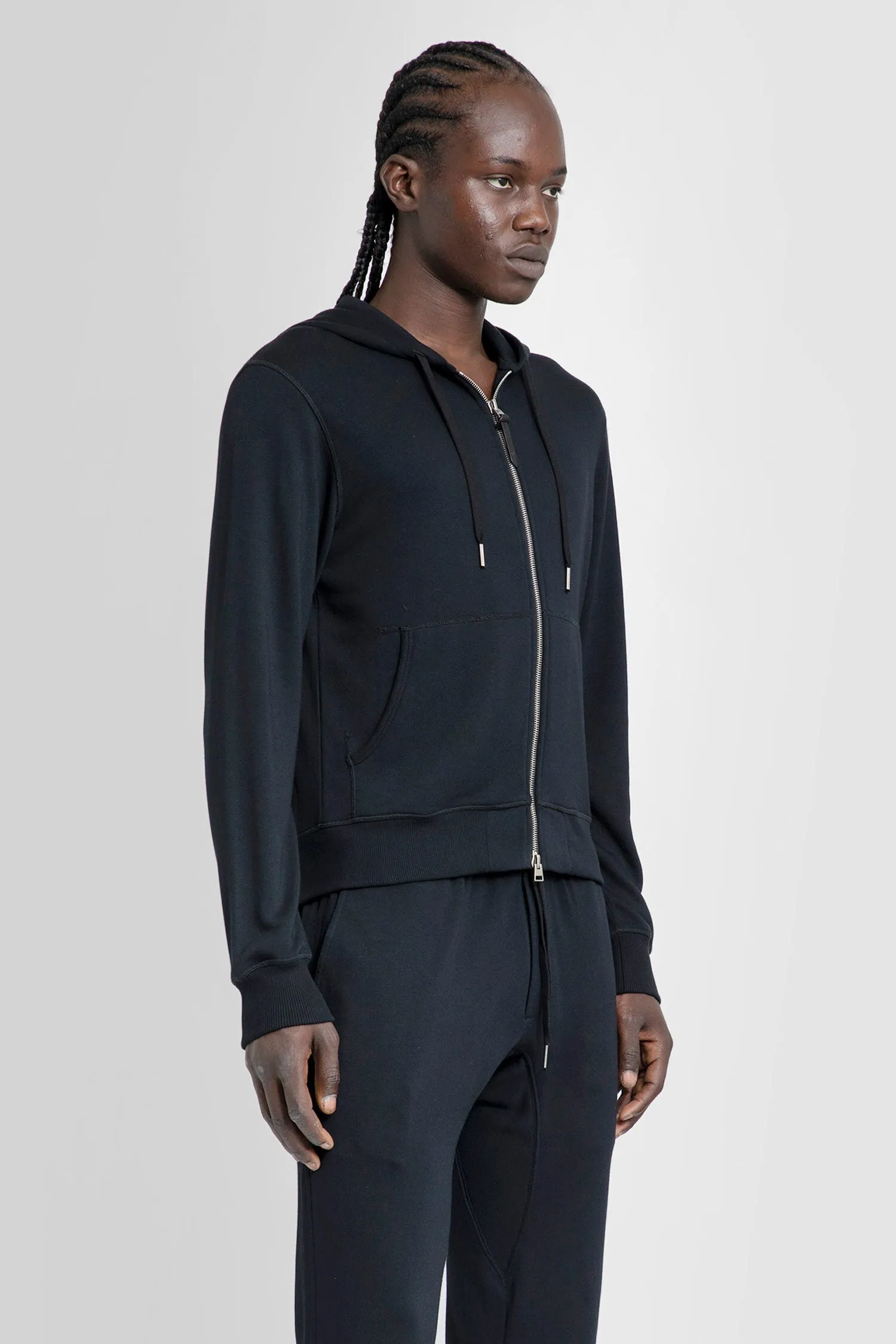 TOM FORD  |Long Sleeves Plain Cotton Designers Hoodies