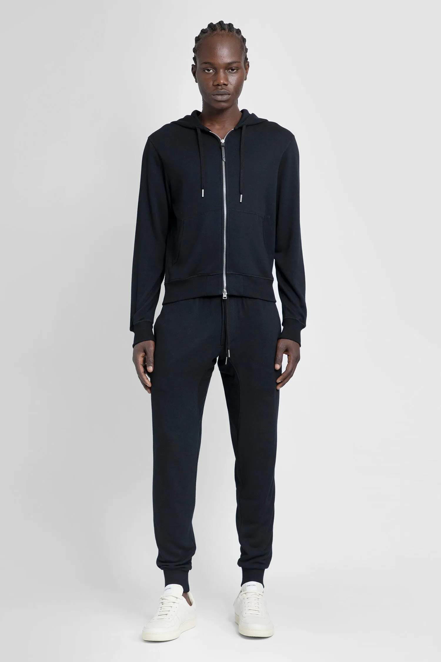 TOM FORD  |Long Sleeves Plain Cotton Designers Hoodies