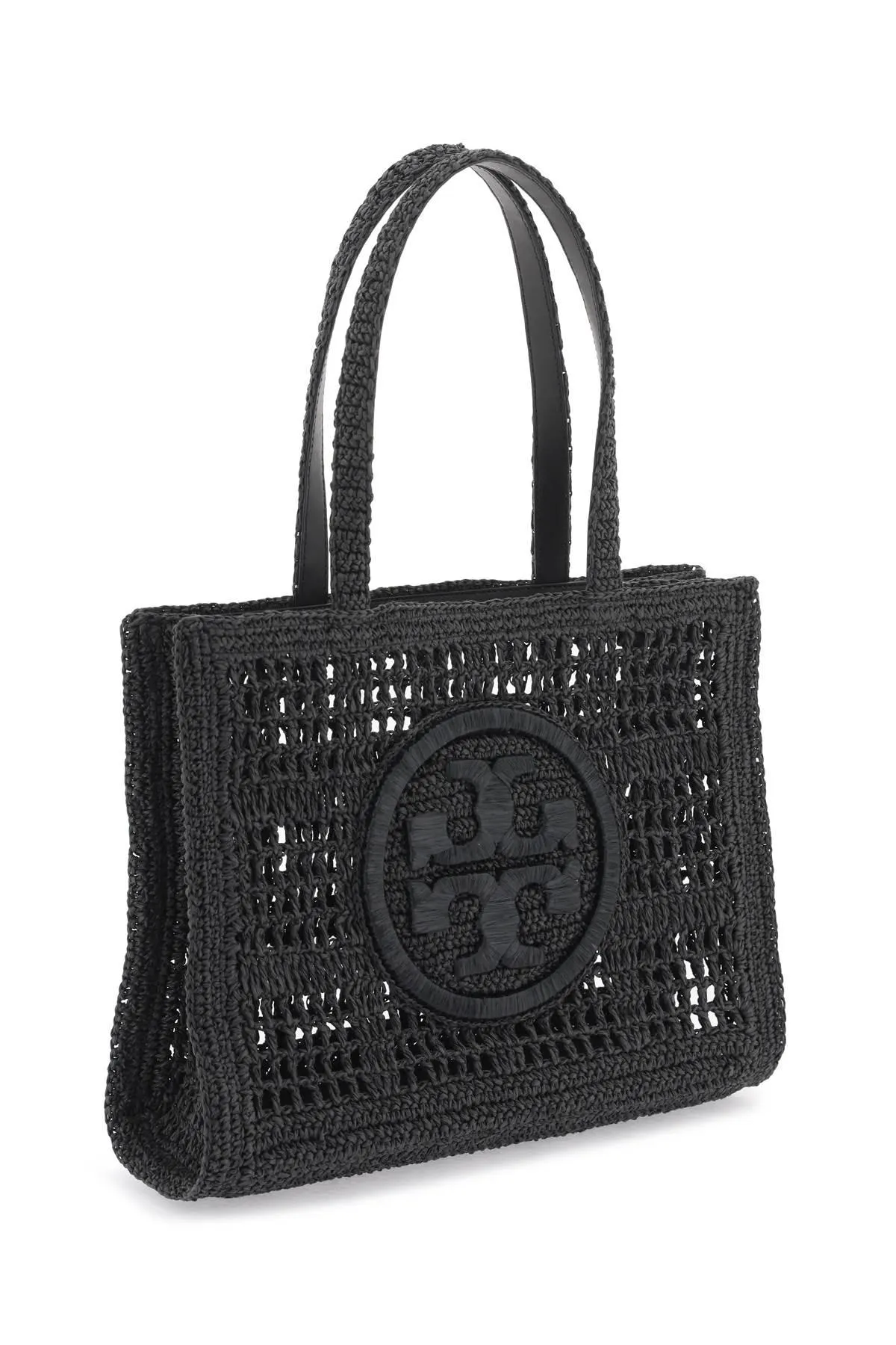 Tory Burch    Tory Burch Ella Crochet Raffia Tote Bag In