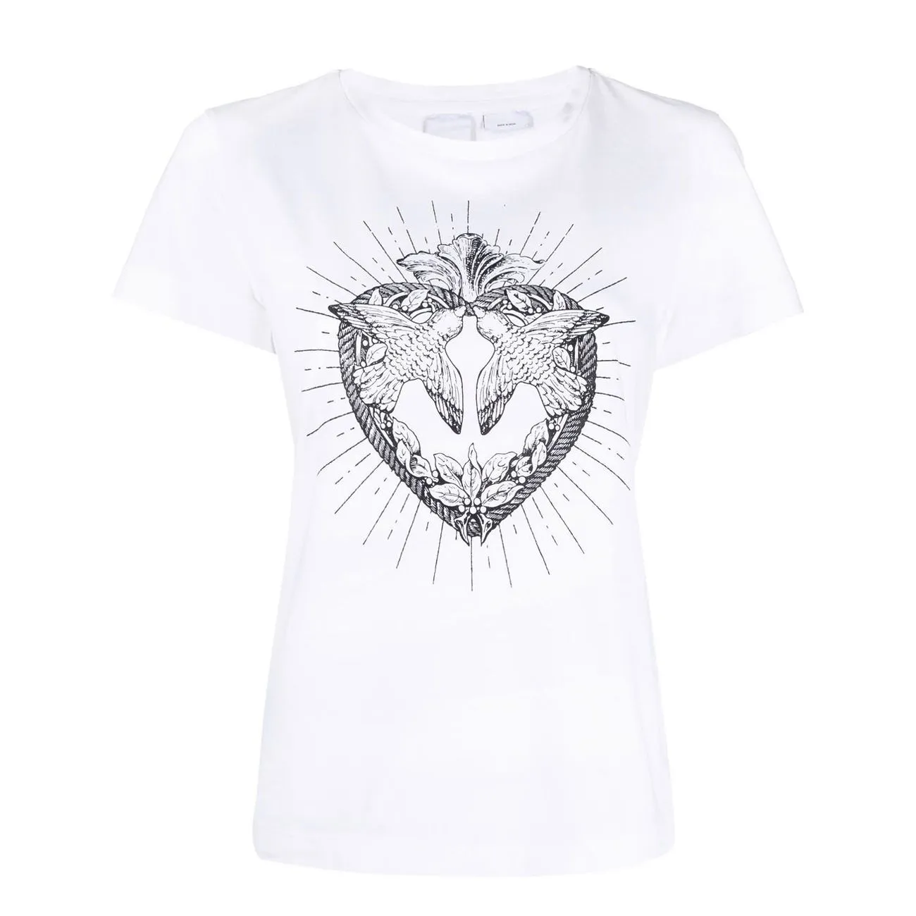 TSHIRT BUSSOLOTTO JERSEY HEART Donna Bianco Brillante