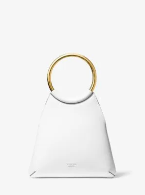 Ursula Small Leather Ring Tote Bag