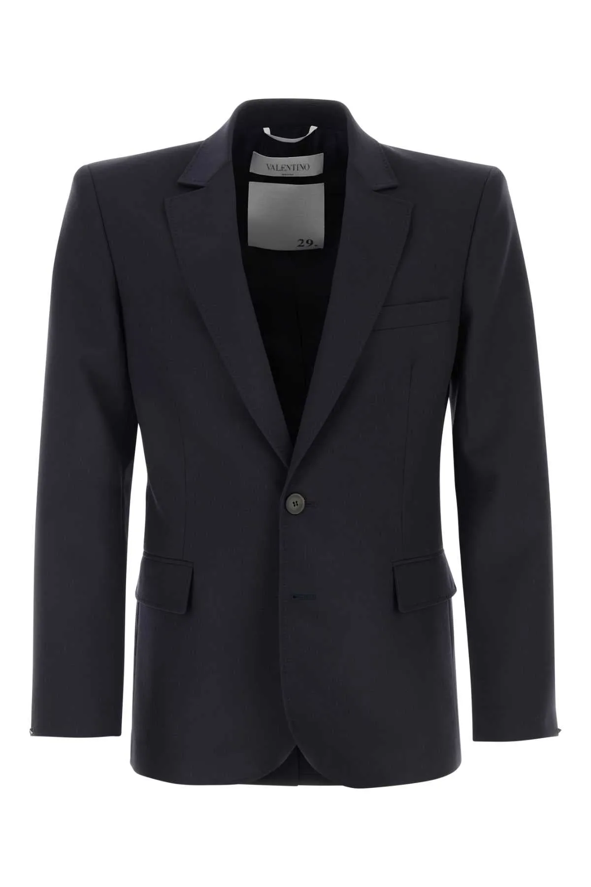 Valentino Garavani Midnight Blue Wool Blazer