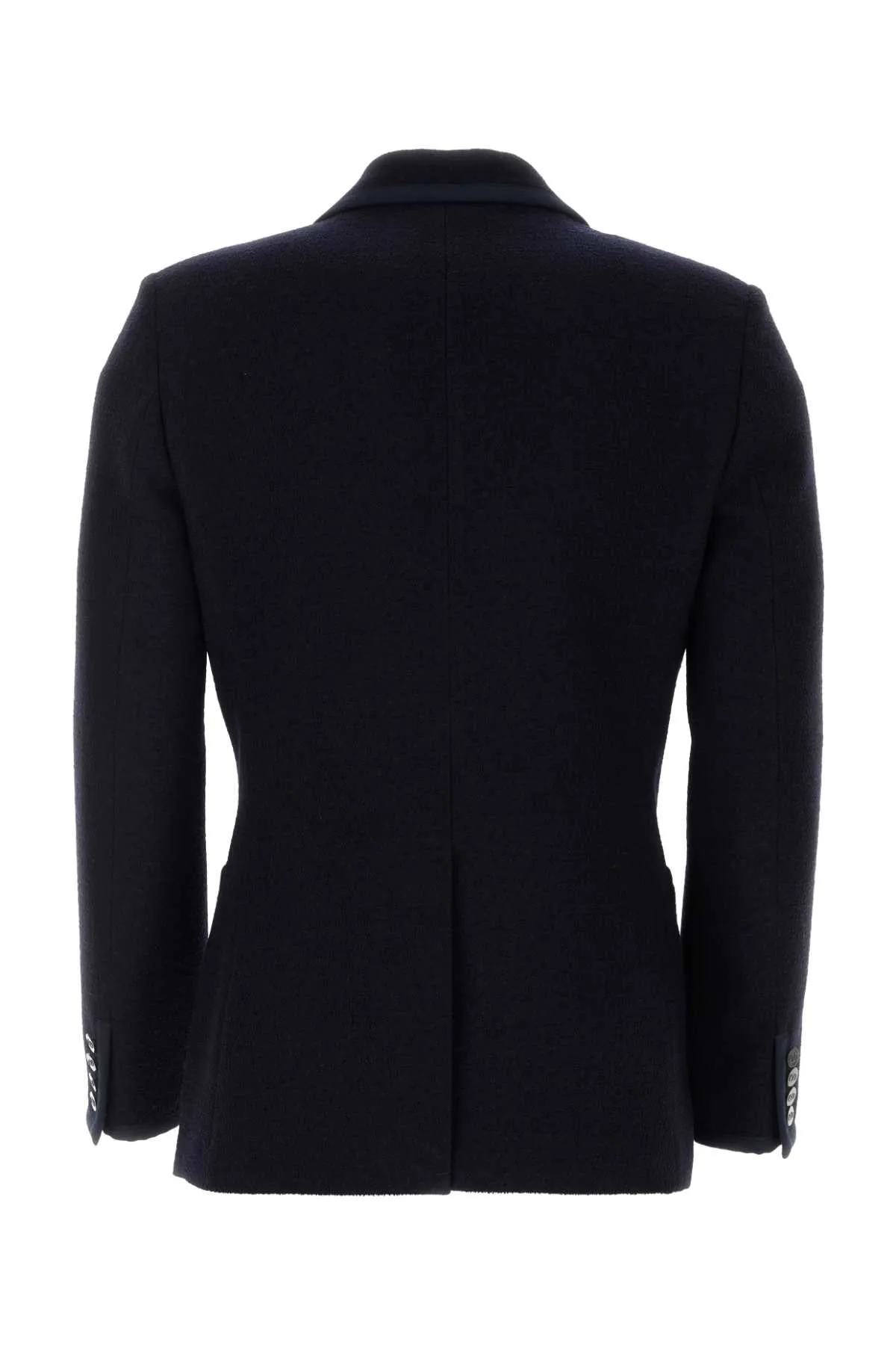 Valentino Garavani Midnight Blue Wool Blend Blazer