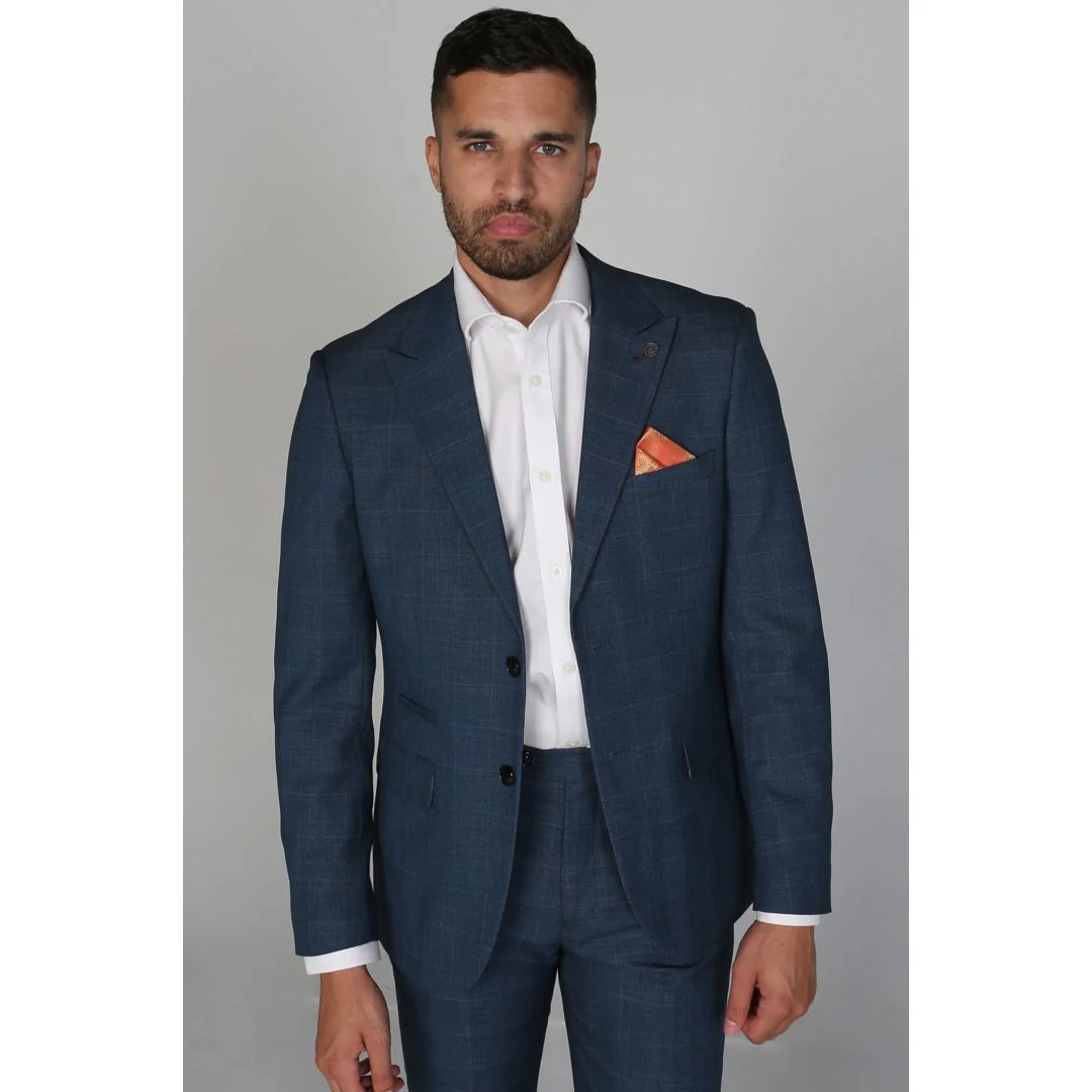 Viceroy - Men's Blue Check Blazer