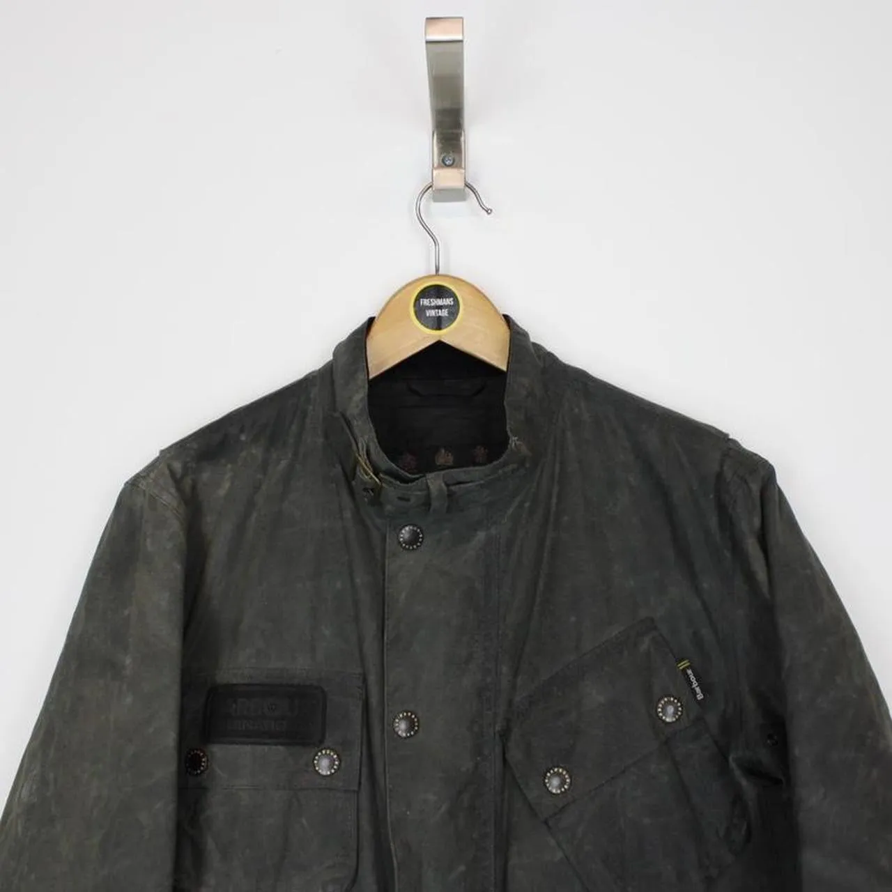 Vintage Barbour International Wax Jacket Medium