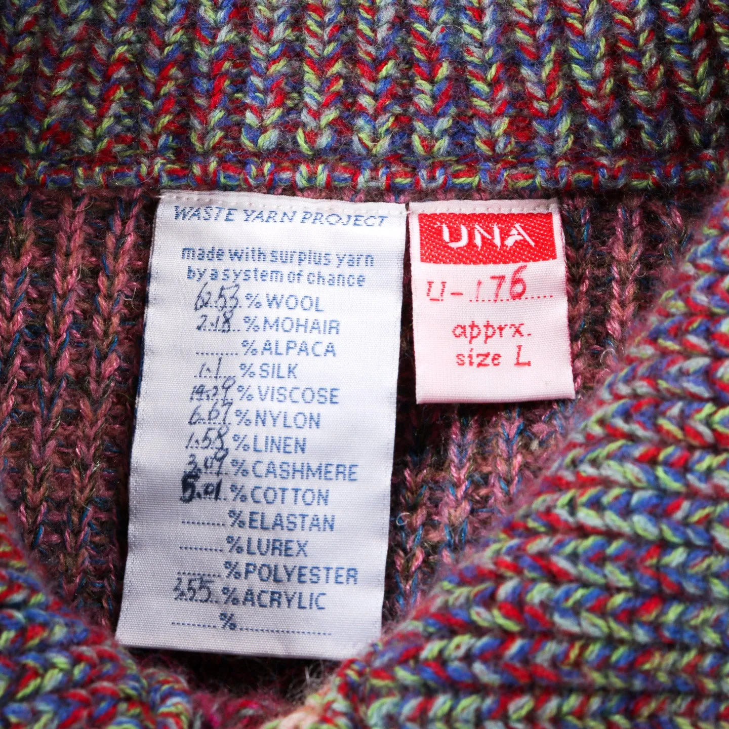 WASTE YARN PROJECT UNA JACKET - L (C)