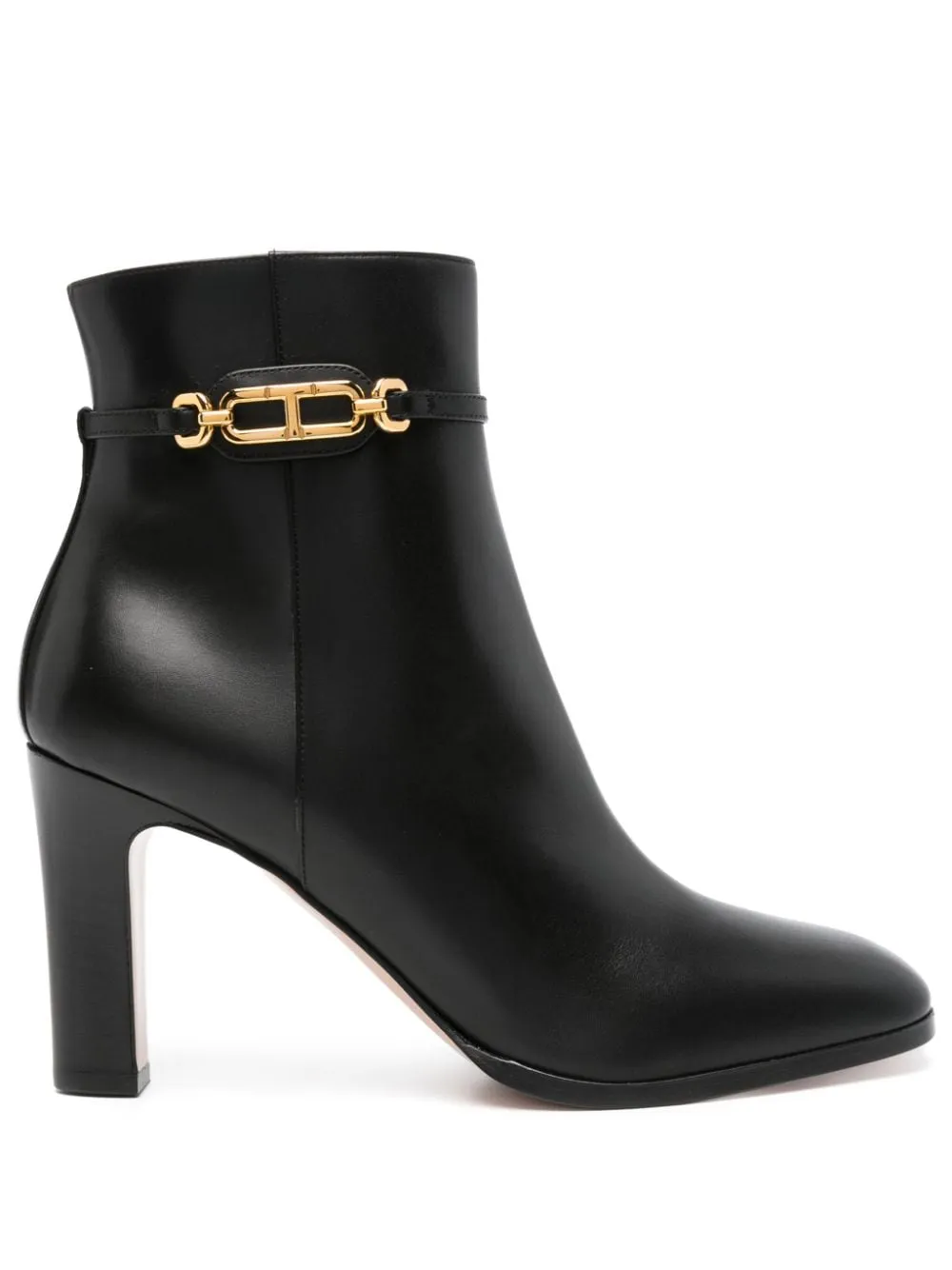 WHITNEY LEATHER HEEL BOOTS