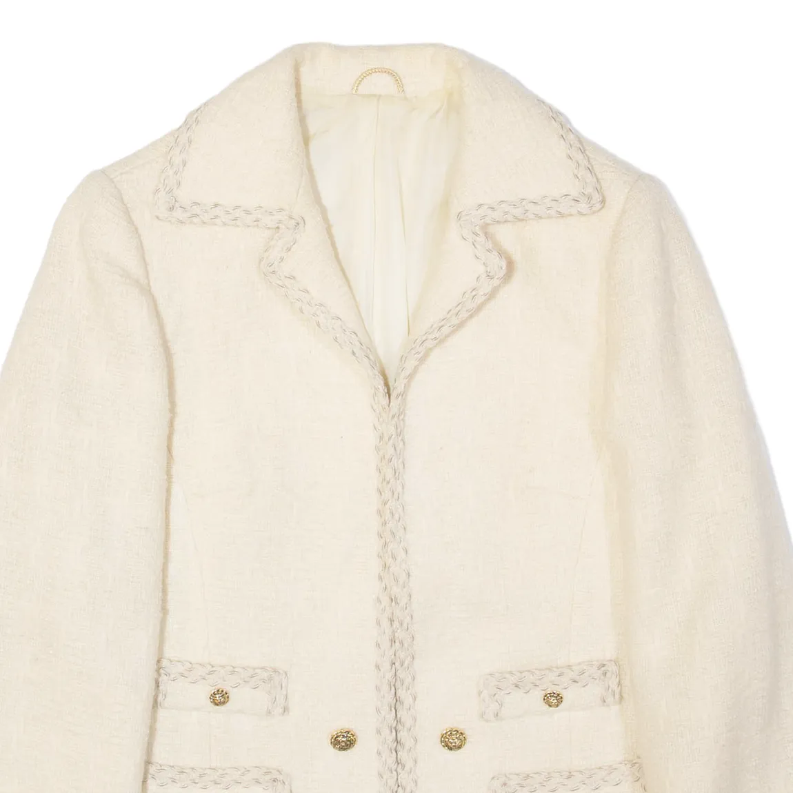 Womens Blazer Jacket Beige S