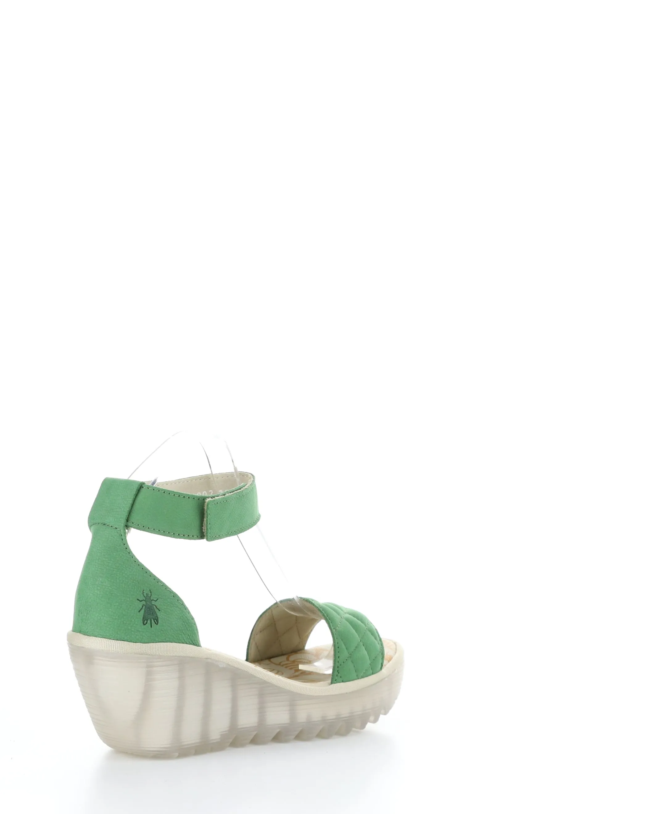 YARU471FLY Green Velcro Sandals