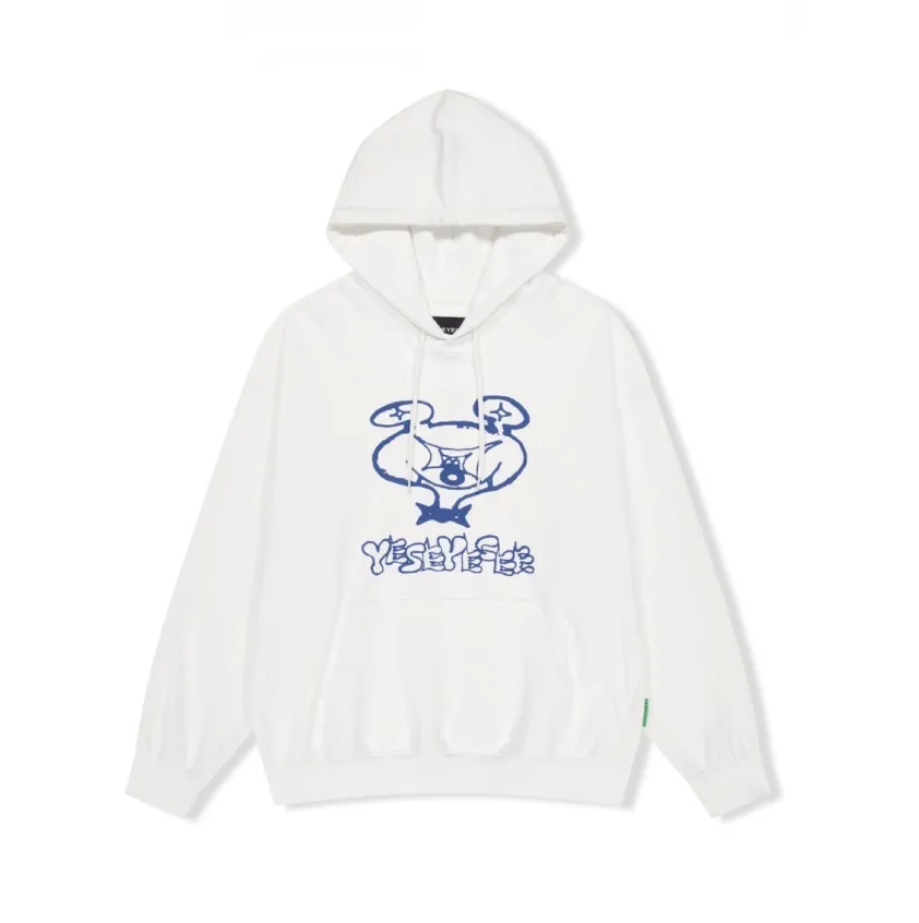 YESEYESEE  |Long Sleeves Cotton Logo Hoodies